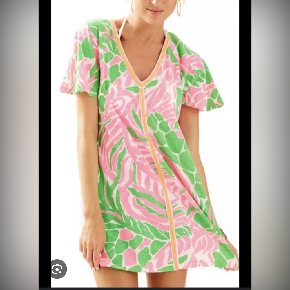Lilly Pulitzer Bonita dress coverup, roomy Small